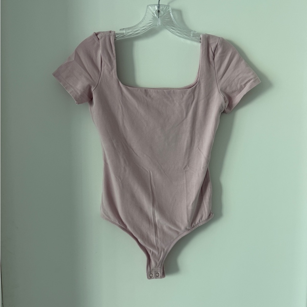 Pink Short Sleeve Bodysuit